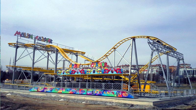 spinning wild mouse coaster